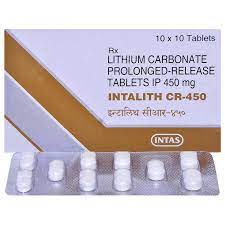INTALITH CR 450MG TAB 10`S