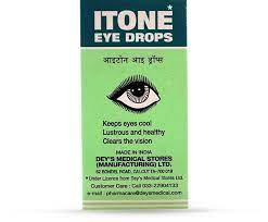 ITONE BOTTLE OF 10ML EYE DROPS