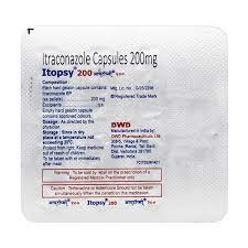 ITOPSY 200MG STRIP OF 7 CAPSULES