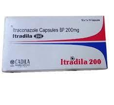 ITRADILA 200MG STRIP OF 4 CAPSULES