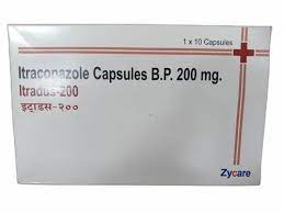 ITRADUS 200MG CAPSULE 10?S