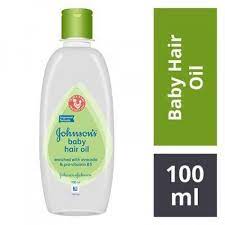 JOHNSONS BABY HAIR OIL 100ML