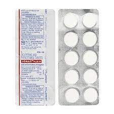 JONAC PLUS 50/325 MG STRIP OF 10 TABLETS