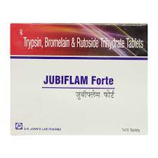 JUBIFLAM FORTE STRIP OF 10 TABLETS