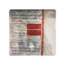 JUBIGLIM M 1MG STRIP OF 15 TABLETS