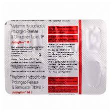 JUBIGLIM M 2/500MG STRIP OF 10 TABLETS