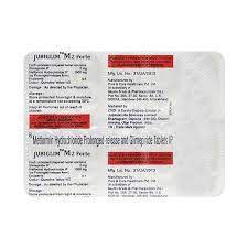 JUBIGLIM M 2MG FORTE STRIP OF 10 TABLETS