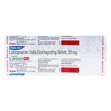 JUNIOR LANZOL 30MG STRIP OF 10 ORALLY DISINTEGRATING TABLETS