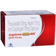 JUPIROS GOLD 20MG STRIP OF 10 CAPSULES