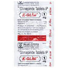 K GLIM 1MG TABLETS 15?S