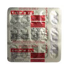 K GLIM M 2MG STRIP OF 15 TABLETS