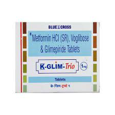 K GLIM TRIO 1MG TABLET 15?S