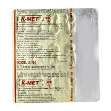 K MET 500MG TABLETS 15?S