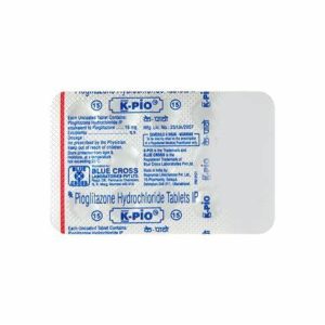 K PIO 15MG TAB
