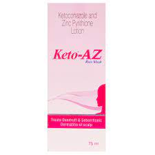 KETO AZ BOTTLE OF 75ML HAIR WASH LOTION