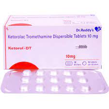 KETOROL DT 10MG STRIP OF 15 TABLETS