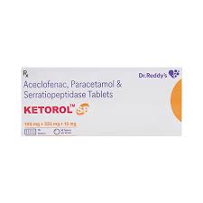 KETOROL SP STRIP OF 10 TABLETS