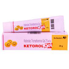 KETOROL TUBE OF 30GM GEL