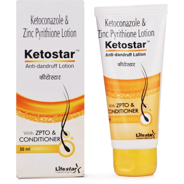KETOSTAR ANTI DANDRUFF 50ML LOTION