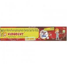 KIDODENT 0.38% PASTE 75GM