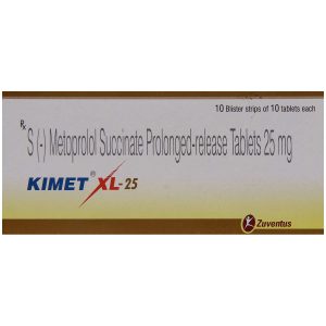 KIMET XL 25MG TAB 10`S
