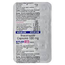 KITLER 100MG STRIP OF 1O CAPSULES