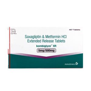 KOMBIGLYZE XR 5/500MG TAB 10`S