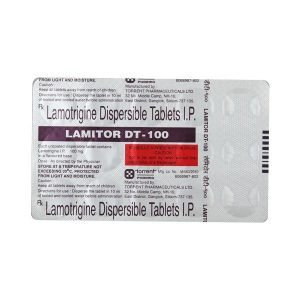 LAMITOR DT 100MG TAB 15`S