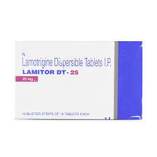 LAMITOR DT 25MG TABLET 15?S