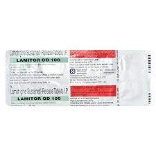 LAMITOR OD 100MG TABLET