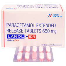 LANOL ER STRIP OF 10 TABLETS