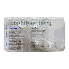 LANSPRO 15MG TABLETS 15?S