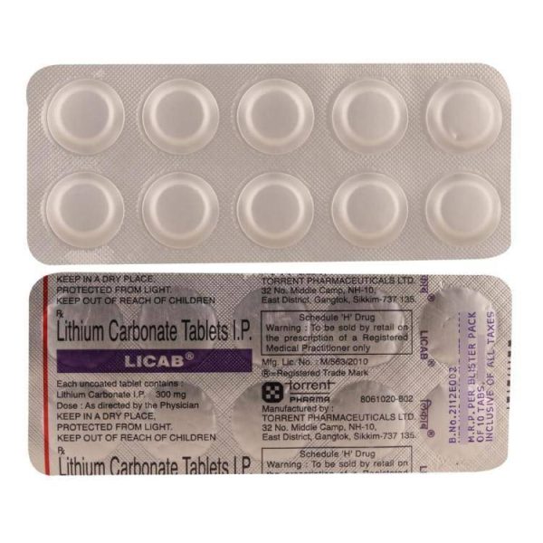 LICAB 300MG TAB 10`S