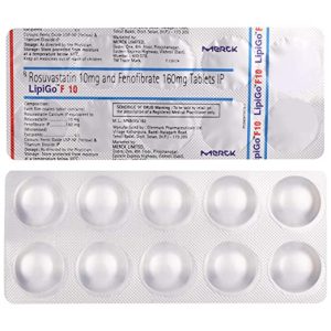 LIPAGE F 10/160 MG TABLET 10