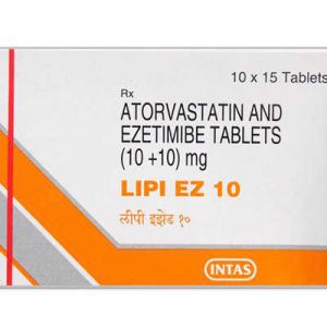LIPI EZ 10MG STRIP OF 15 TABLETS