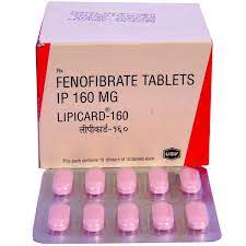 LIPICARD 160MG TAB 10`S