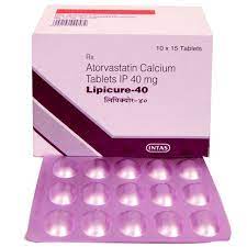 LIPICURE 40MG STRIP OF 15 TABLETS