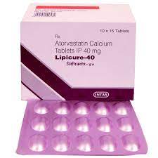 LIPICURE 40MG TAB 15`S