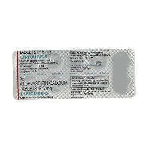 LIPICURE 5MG TAB 10`S