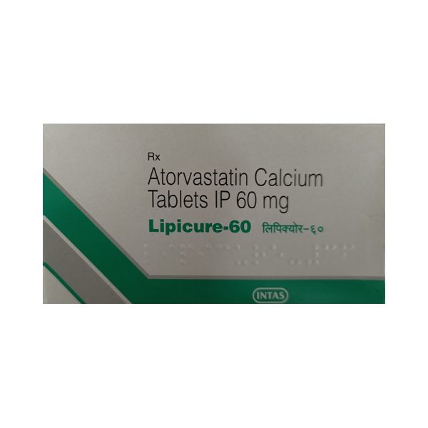 LIPICURE 60MG TAB 10`S