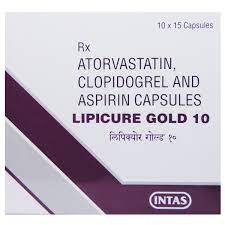 LIPICURE GOLD 10MG STRIP OF 15 CAPSULES