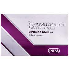 LIPICURE GOLD 40MG CAPSULE 10?S