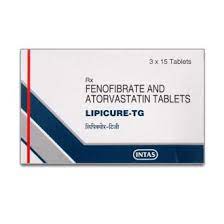 LIPICURE TG 160MG STRIP OF 15 TABLETS