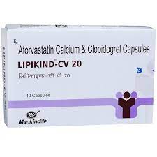 LIPIKIND CV 20MG STRIP OF 10 CAPSULES