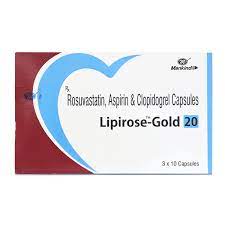 LIPIROSE GOLD 20 CAPSULES 10?S