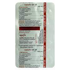 LIPISAFE CV 10MG STRIP OF 10 CAPSULES