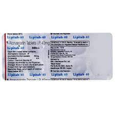 LIPITAB 40MG TABLETS