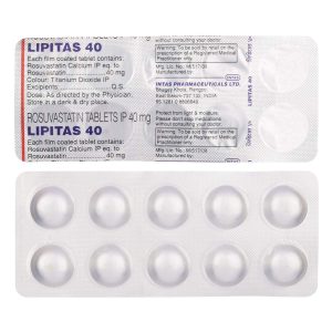 LIPITAS 40MG TAB 10`S