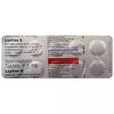 LIPITAS 5 MG TABLET 10