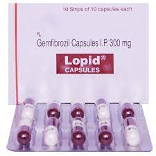 LOPID 300MG CAPSULE